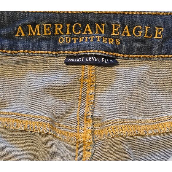 American Eagle Jeans Mens Size 34x30 Blue Original Boot Next Level Flex Normcore - Picture 3 of 16